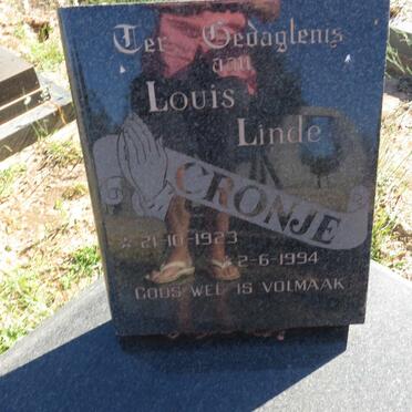 CRONJE Louis Linde 1923-1994
