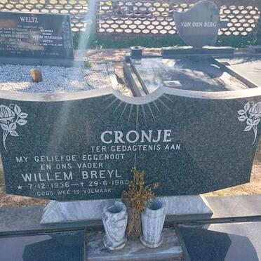 CRONJE Willem Breyl 1936-1980