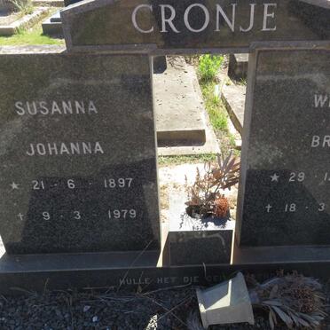 CRONJE Willem Breyl 1890-1952 &amp; Susanna Johanna 1897-1979