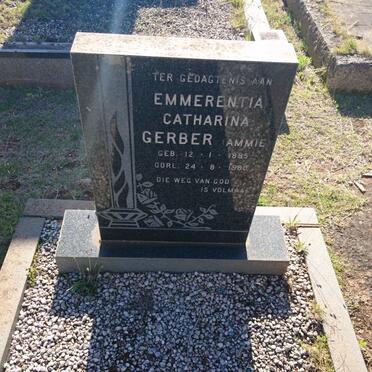 GERBER Emmerentia Catharina 1895-1980