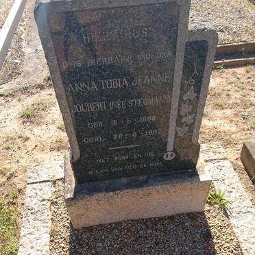 JOUBERT Anna Tobia Jeanne nee STEGMANN 1886-1967