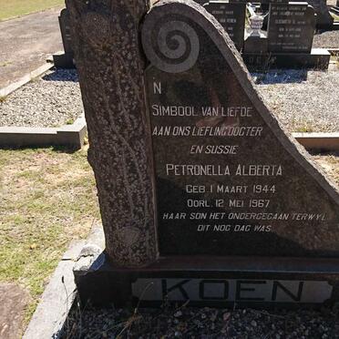 KOEN Petronella Alberta 1944-1967