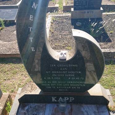 KAPP Annette 1955-1972