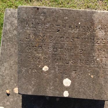 OOSTHUIZEN Alberta Hendrika Jacoba -1955