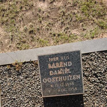 OOSTHUIZEN Barend Daniel 1885-1958