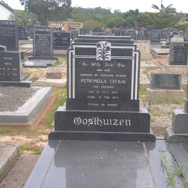 OOSTHUIZEN Petronella Cecilia nee SAAYMAN 1895-1978