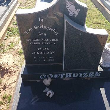 OOSTHUIZEN Esias Christiaan 1923-2003