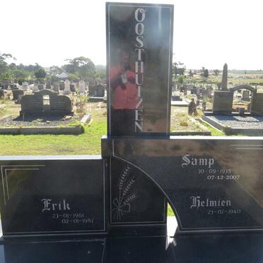 OOSTHUIZEN Samp 1938-2007 &amp; Helmien 1940- :: OOSTHUIZEN Erik 1961-1987 