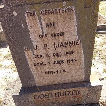 OOSTHUIZEN H.J.P. 1869-1945