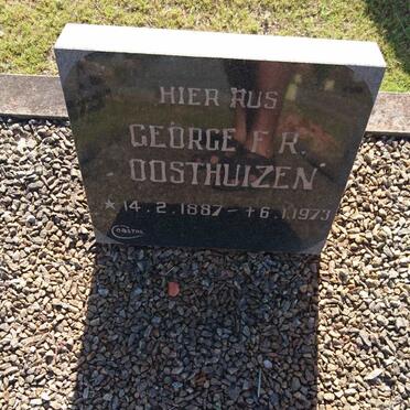 OOSTHUIZEN George F.R. 1887-1973