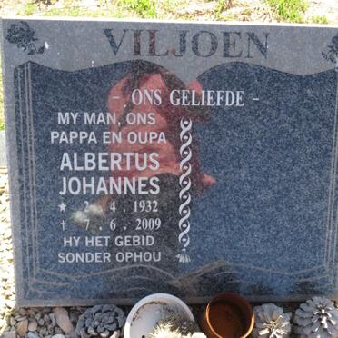 VILJOEN Albertus Johannes 1932-2009