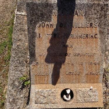 VILLIERS Norman John, de 1943-1945