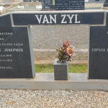 ZYL Frederik Josephus, van 1910-1972 &amp; Sophia Elizabeth OOSTHUIZEN 1913-1989