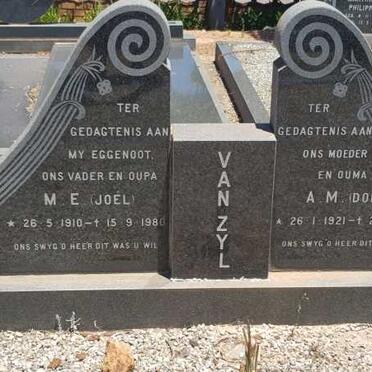 ZYL M.E., van 1910-1980 &amp; A.M.1921-1990