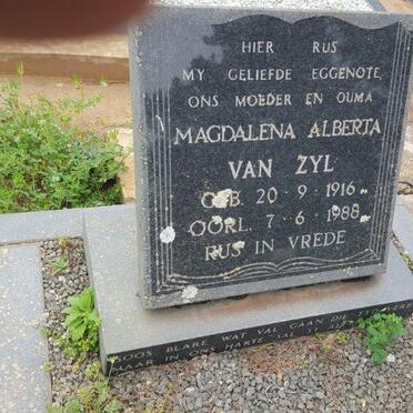 ZYL Magdalena Alberta, van 1916-1988