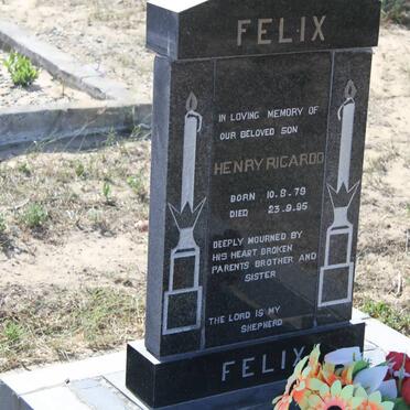 FELIX Henry Ricardo 1979-1995