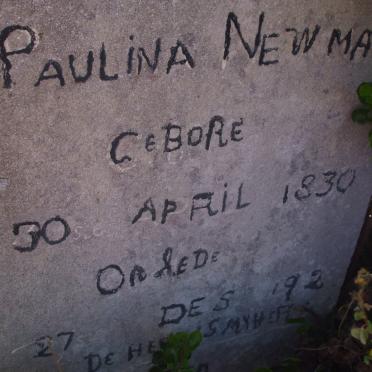 NEWMAN Paulina 1830-192?