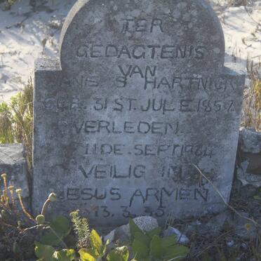 HARTNICK Jane S. 1857-1964