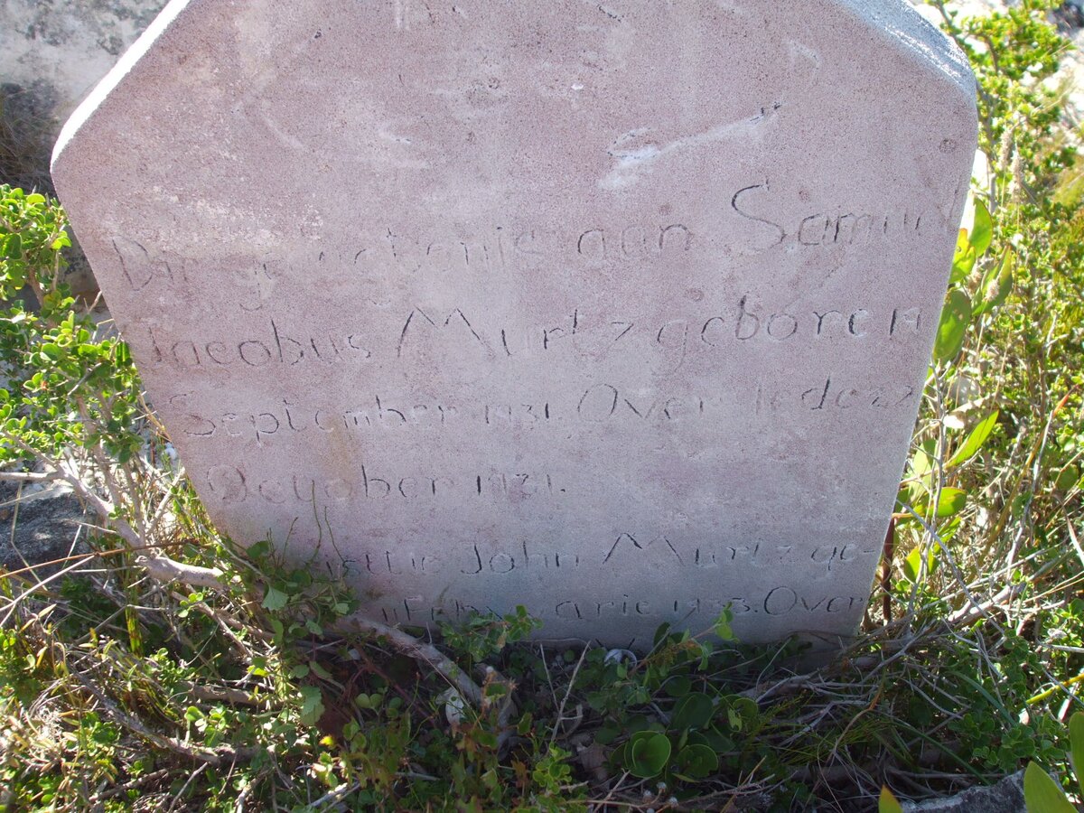 MURTZ Samuel Jacobus 1931-1931 :: MURTZ ? John 1933-??