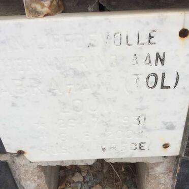 LOUW Abraham 1931-2002