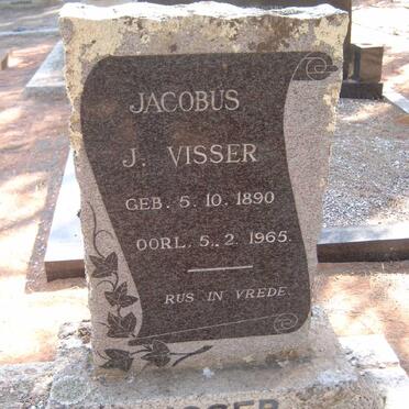 VISSER Jacobus J. 1890-1965