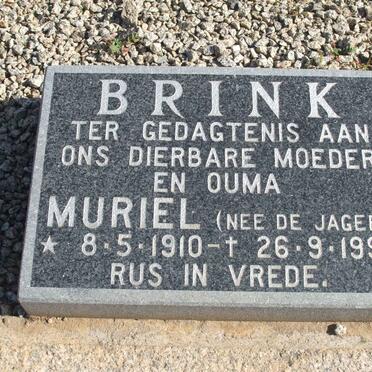 BRINK Michael Muller 1882-1966 &amp; Minnie HELM 1887-1980 :: BRINK John Helm 1914-1992 &amp; Muriel DE JAGER 1910-1997 
