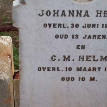 HELM Johanna -1897 :: HELM C.M. -1893