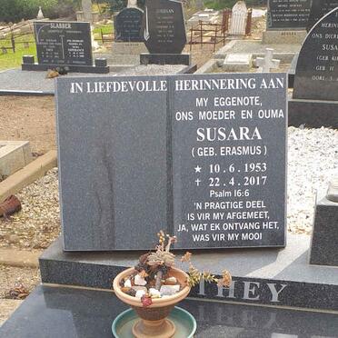 SOUTHEY Susara nee ERASMUS 1953-2017