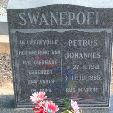 SWANEPOEL Petrus Johannes 1919-1995