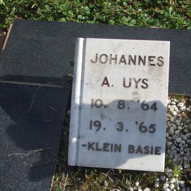 UYS Johannes A. 1964-1965