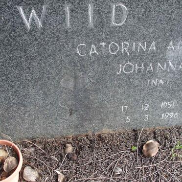 WIID Catorina Anna Johanna 1951-1996