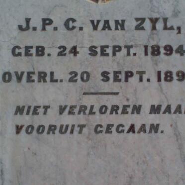 ZYL J.P.C., van 1894-1895