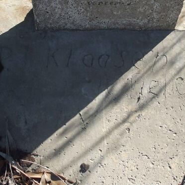 KLAASEN Petrus Jacobus 1883-1966 :: KLAASEN P.J.