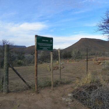 Western Cape, BEAUFORT-WEST district, Karoo National Park, Stols Hoek 182, Stolshoek_03, farm cemetery