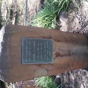 LOOTS Petrus J.J. 1912-1981