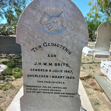 BRITS J.H.W.M. 1847-1925