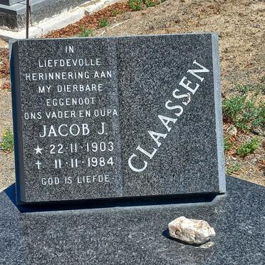 CLAASSEN Jacob J. 1903-1984
