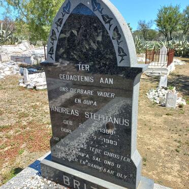 BRITS Andreas Stephanus 1900-1983