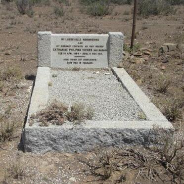 VIVIER Catharine Philipina nee MARAIS 1884-1912