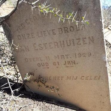 ESTERHUIZEN Jan -1929