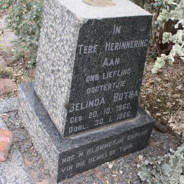 BOTHA Belinda 1962-1966