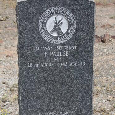PAULSE F. -1942