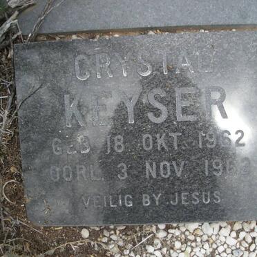 KEYSER Crystal 1962-1962