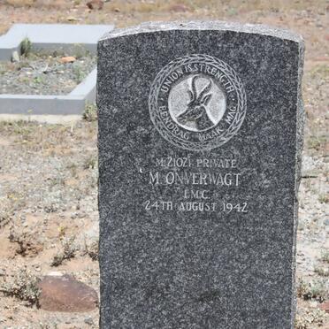 ONVERWAGT M. -1942