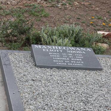 NDODA Maxhegwana Eliott 1929-2005