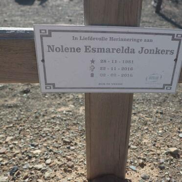 JONKERS Nolene Esmarelda 1981-2016