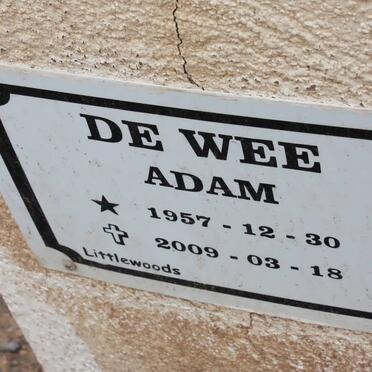 WEE Adam, de 1957-2009