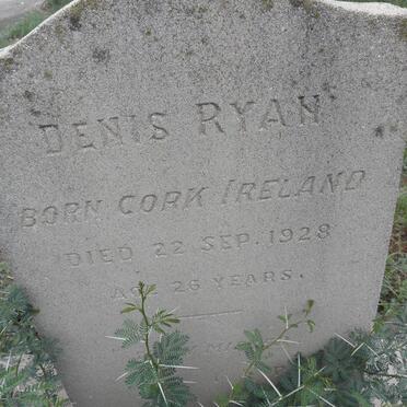 RYAN Denis -1928