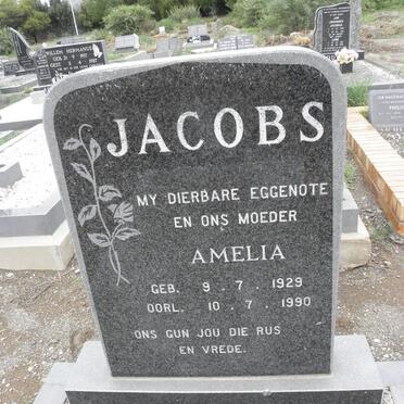 JACOBS Amelia 1929-1990