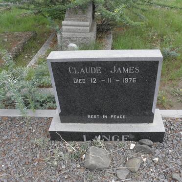 LANGE Claude James -1976